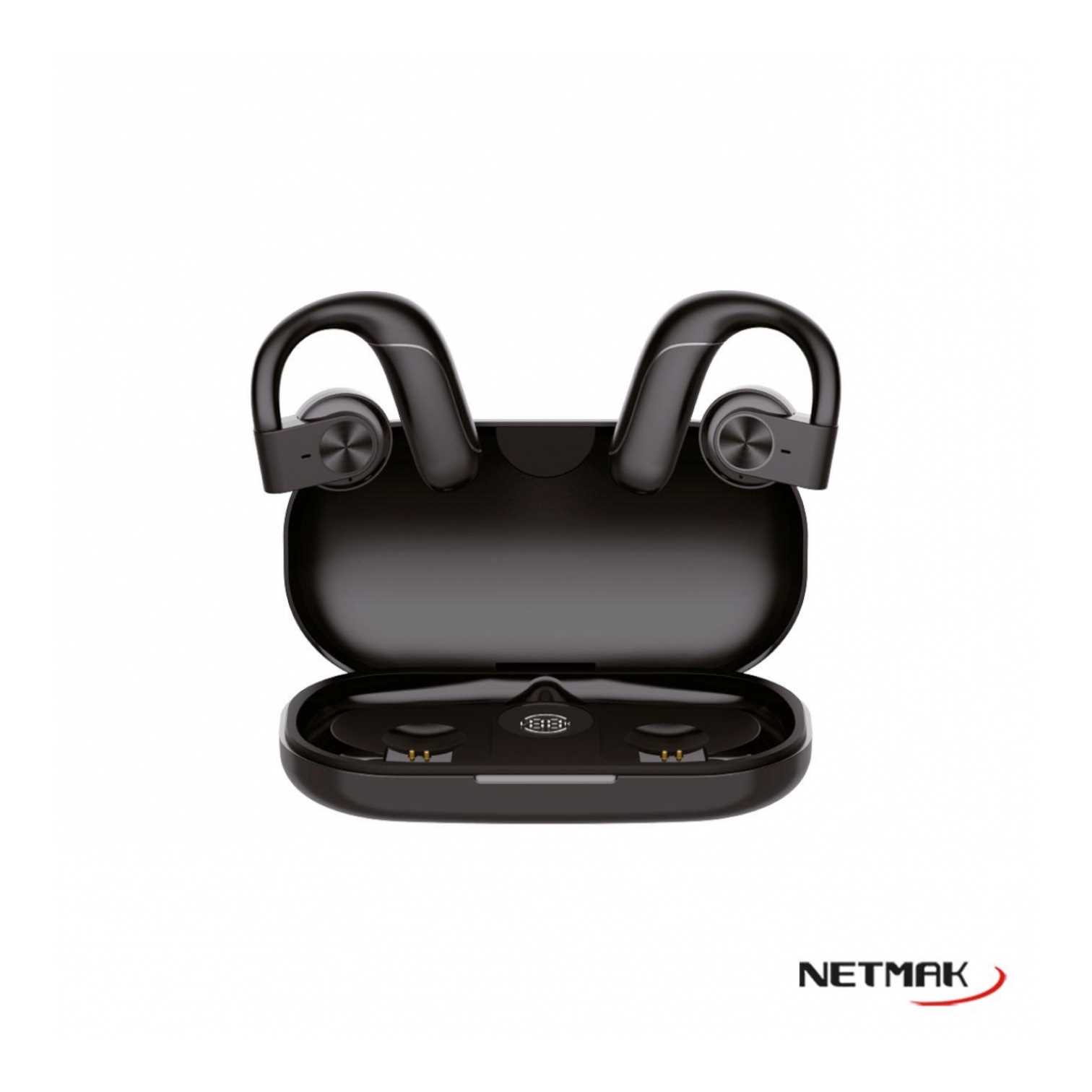 AURICULAR BT NETMAK EARBUDS NM-SPIRIT
