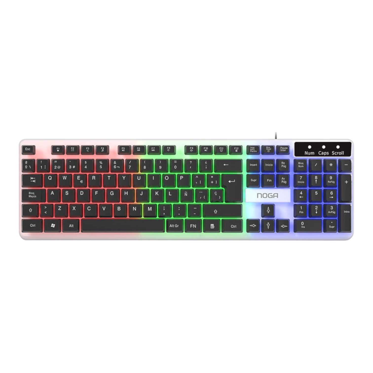 TECLADO Y MOUSE NOGANET NKB-100 RGB