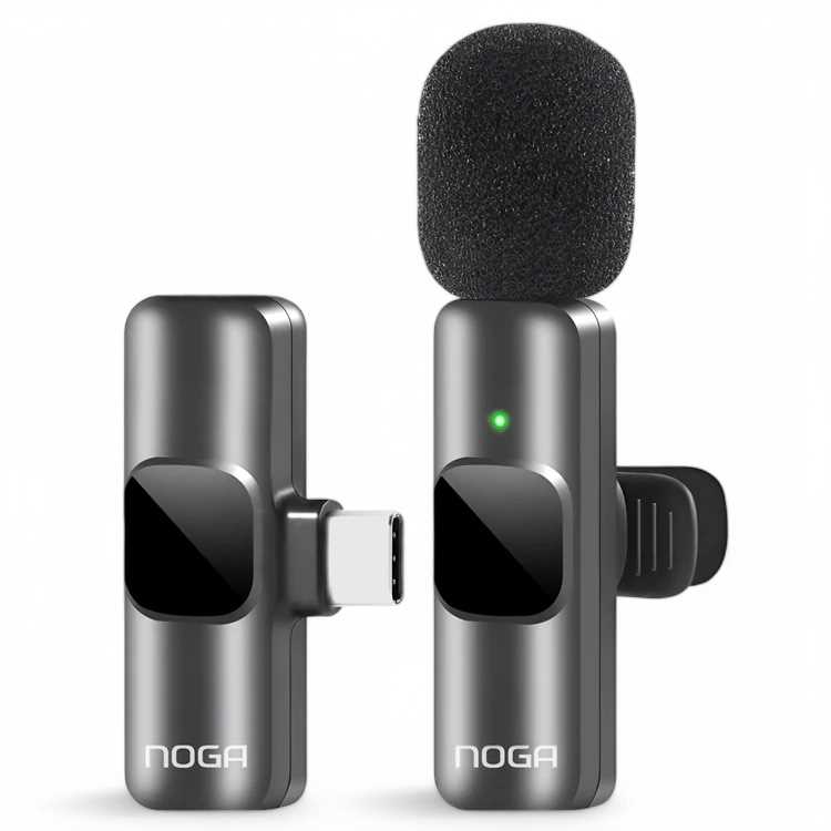 MICROFONO CORBATERO INALAMBRICO TIPO C NOGANET NG-MI9