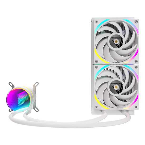 COOLER LIQUID FORMULA V OASIS L240 ARGB WHITE (AMD/INTEL)
