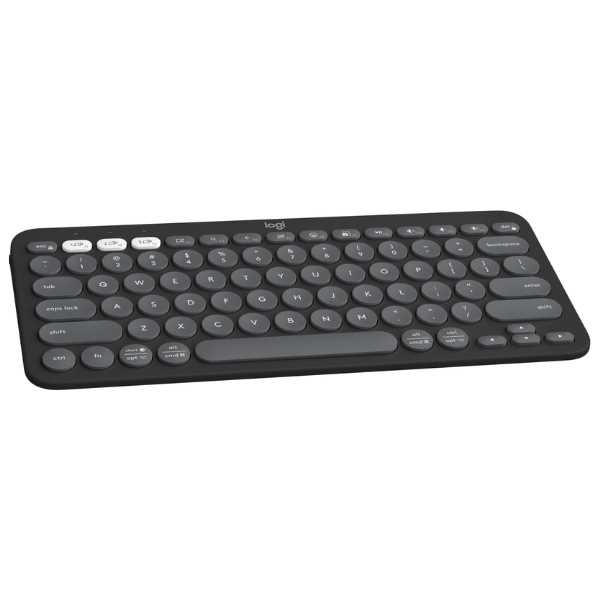TECLADO LOGITECH BLUETOOTH K380S PEBBLE GRAPHITE