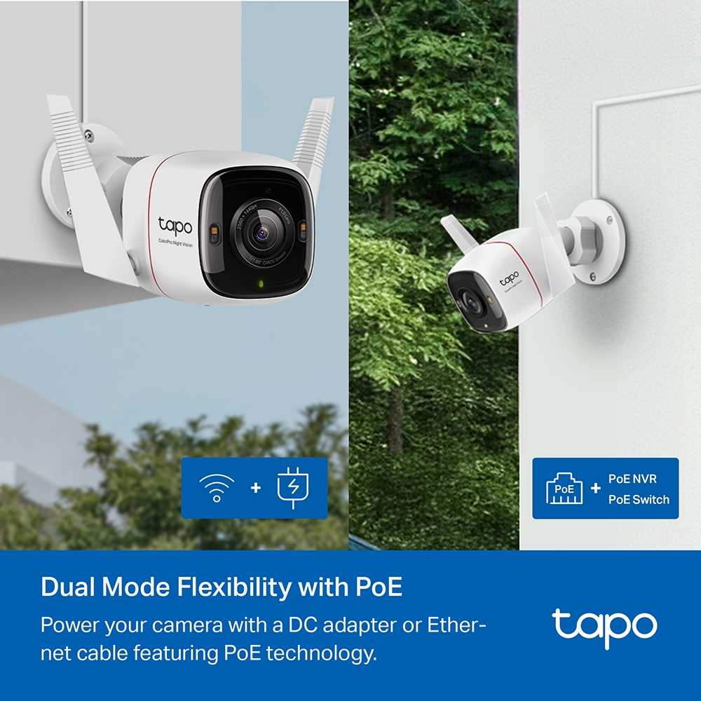 CAMARA IP WIFI TP-LINK TAPO C325WB 2K QHD 360 EXTERIOR
