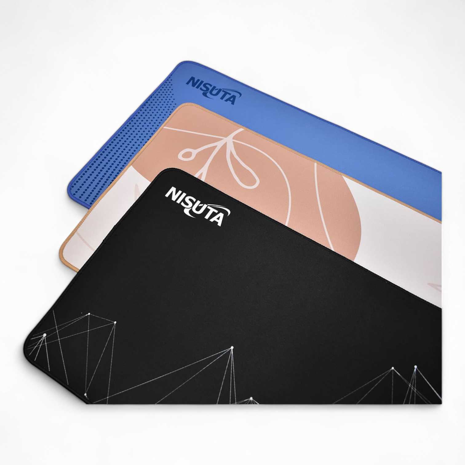 PAD MOUSE NISUTA GAMER 78X28 3MM NSPAD78D