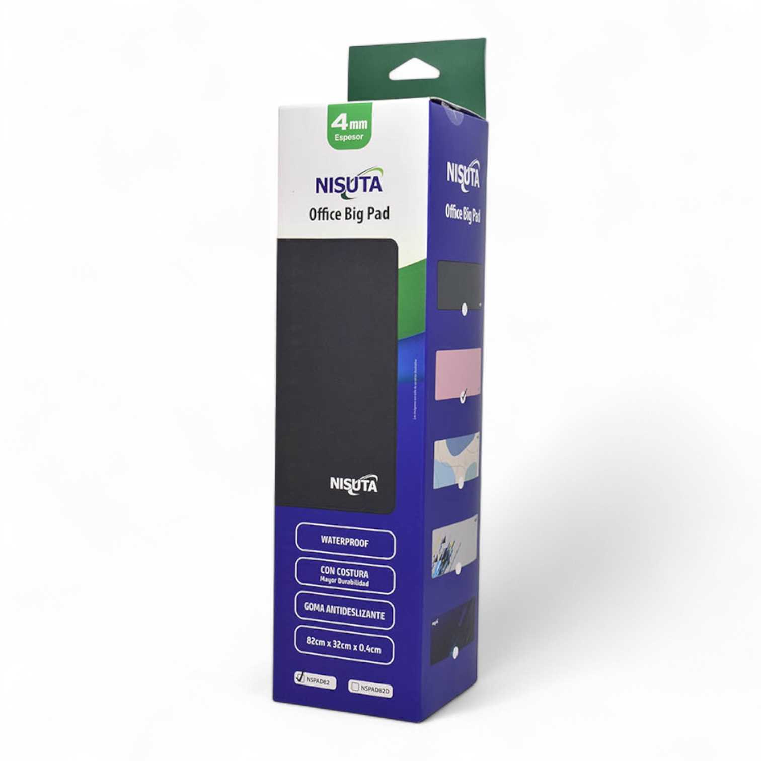 PAD MOUSE NISUTA GAMER 82X32 4MM NSPAD82