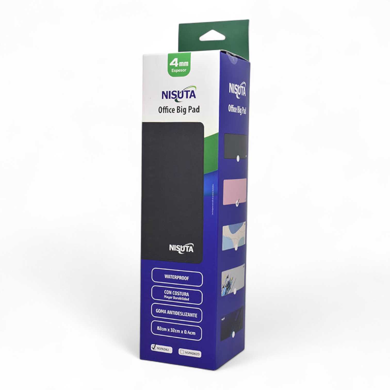 PAD MOUSE NISUTA GAMER 82X32 4MM NSPAD82D