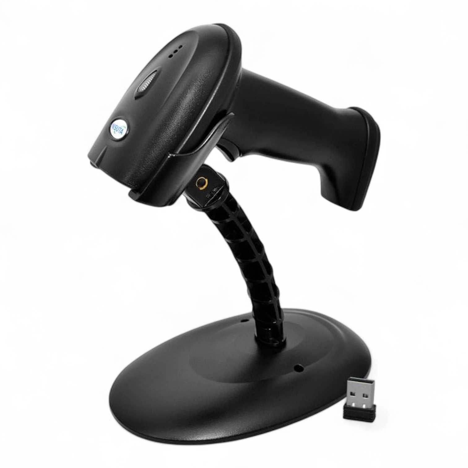 LECTOR DE CODIGO BARRA LASER NISUTA INALAMBRICO C/BASE NSLC922B