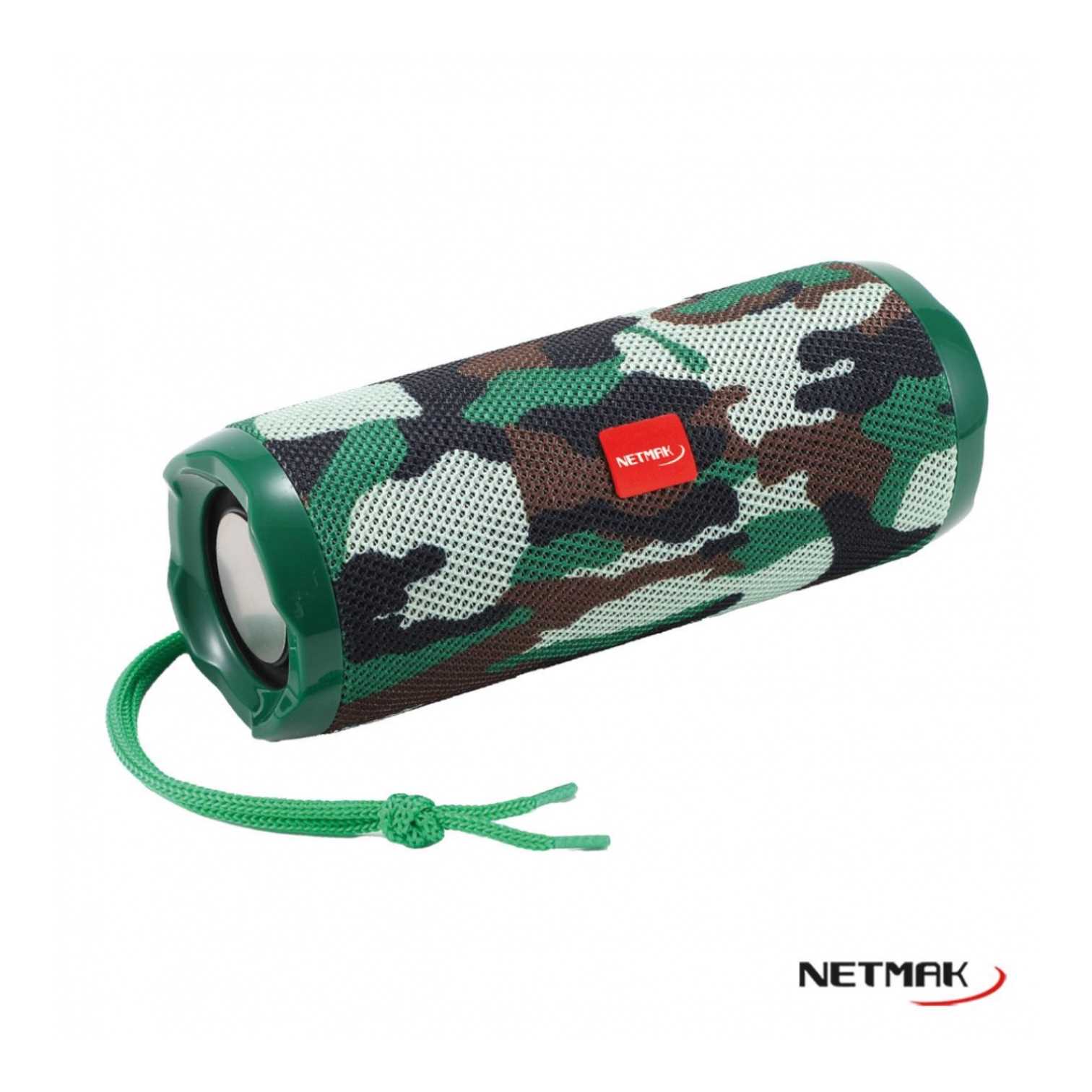 PARLANTE NETMAK BLUETOOTH 10W FLOW NM-FLOW CAMUFLADO