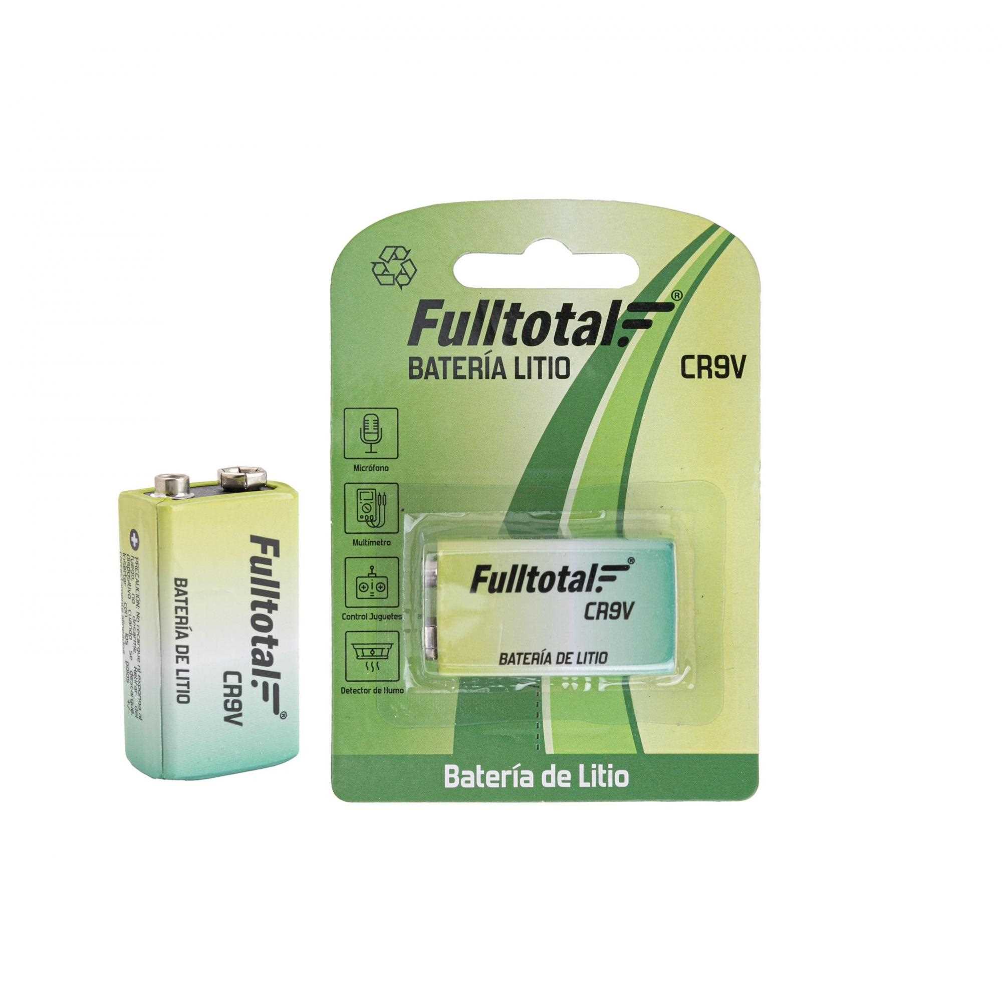 PILA FULL 9V LITIO