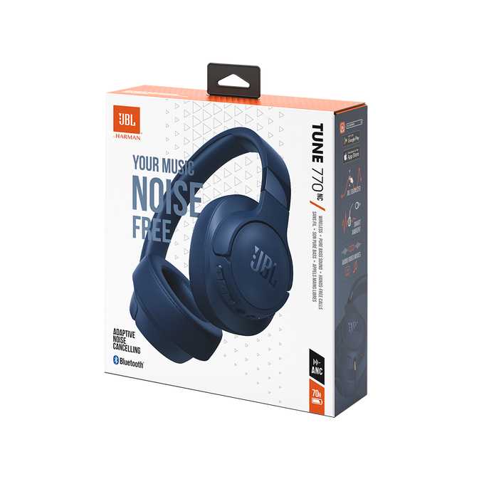 AURICULAR JBL BT VINCHA T770 NOISE CANCELLING AZUL