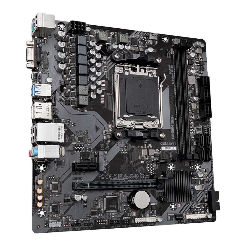 PLACA MADRE GIGABYTE B650M S2H AM5 DDR5