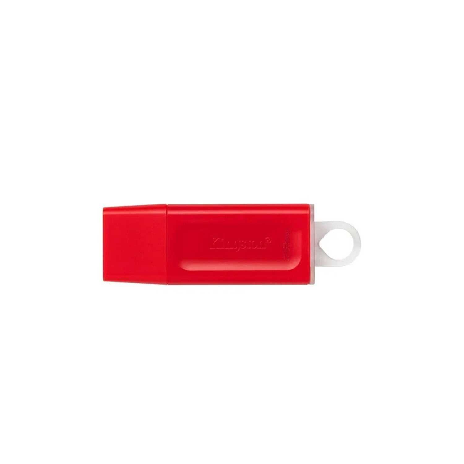 PENDRIVE 64GB 3.2 KINGSTON DTX EXODIA ROJO