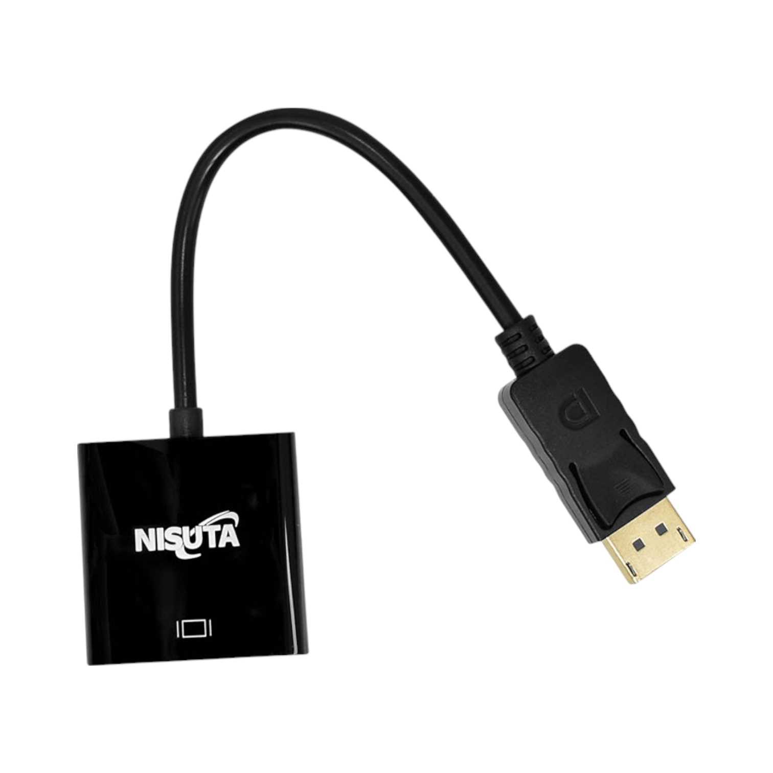 CONVERSOR DE DISPLAYPORT A VGA HEMBRA NISUTA NSDPVG2