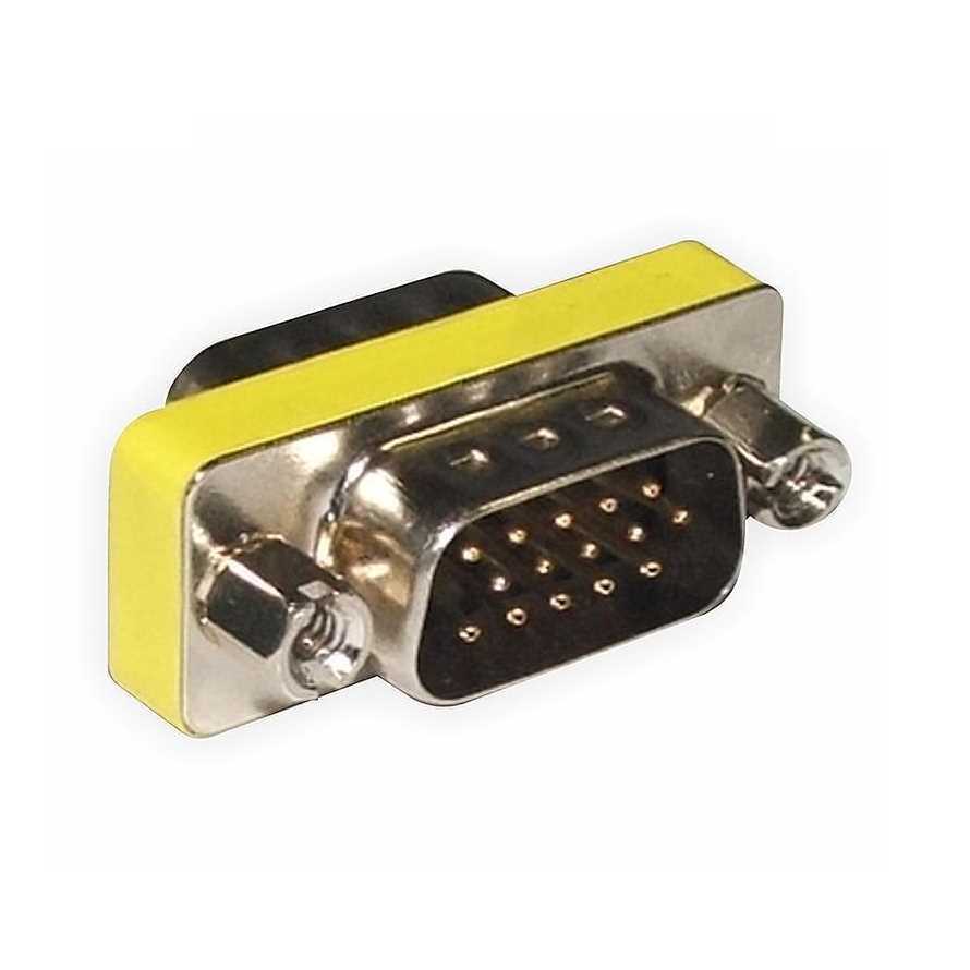 ADAPTADOR DE VGA MACHO VGA MACHO NISUTA NSADB15M