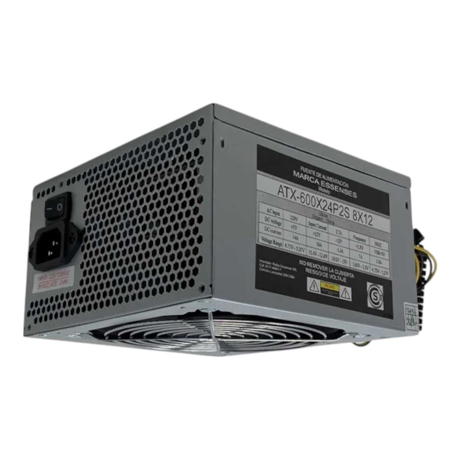 FUENTE PC 600W ACONCAWA 13A