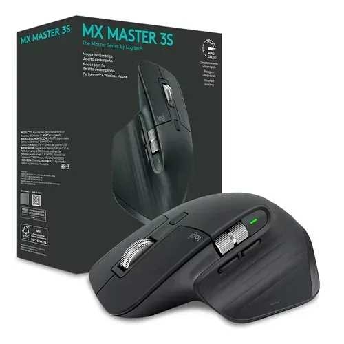 MOUSE LOGITECH MX MASTER 3S BLACK