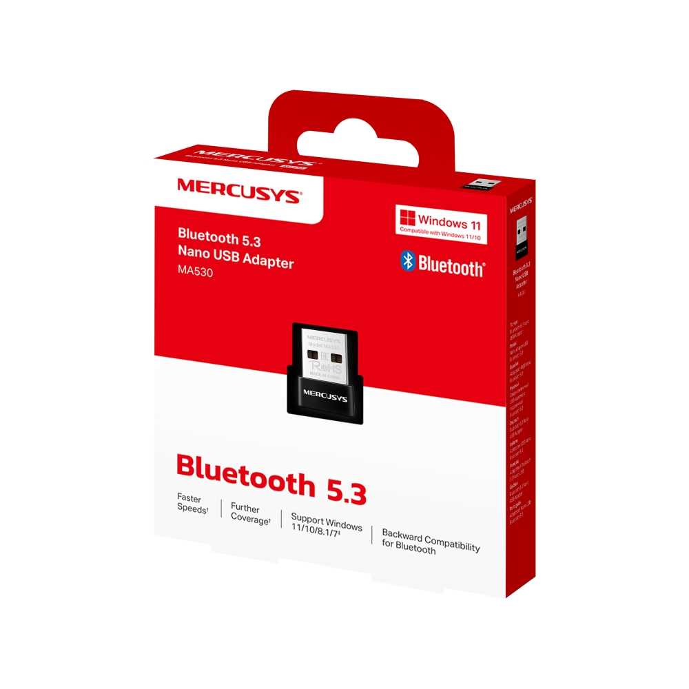PUERTO BLUETOOTH 5.3 DATOS MERCUSYS MA530