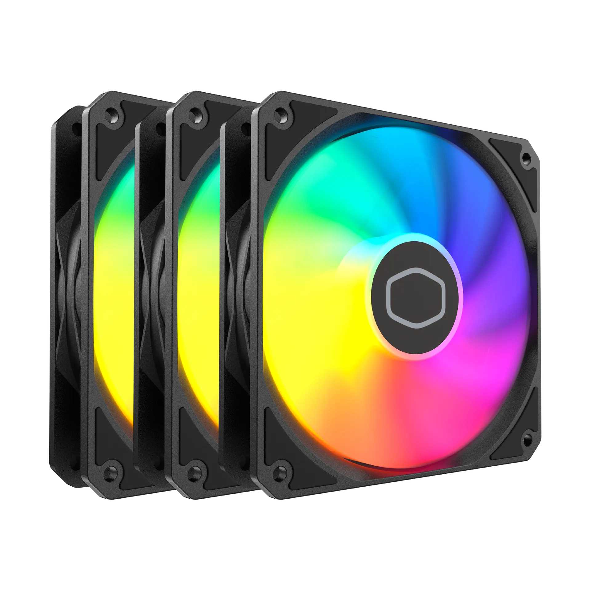 COOLER VENTILADOR COOLERMASTER MF120 LITE PACK X 3