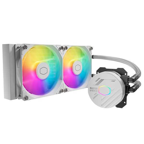 COOLER LIQUID COOLERMASTER 240 CORE II ARGB WHITE