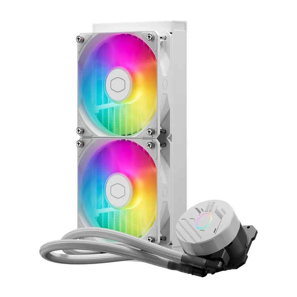 COOLER LIQUID COOLERMASTER 240 CORE II ARGB WHITE