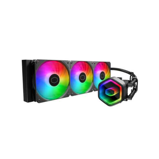 COOLER LIQUID COOLERMASTER 360L CORE II ARGB BLACK