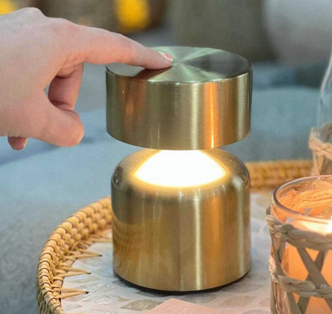 LAMPARA VELADOR LED FULL M25-001 TOUCH