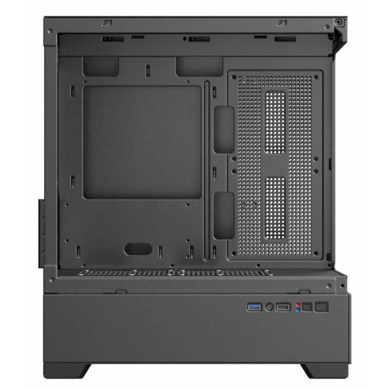 GABINETE SENTEY H30 6130-SF BLACK VIDRIO LAT/FRONT