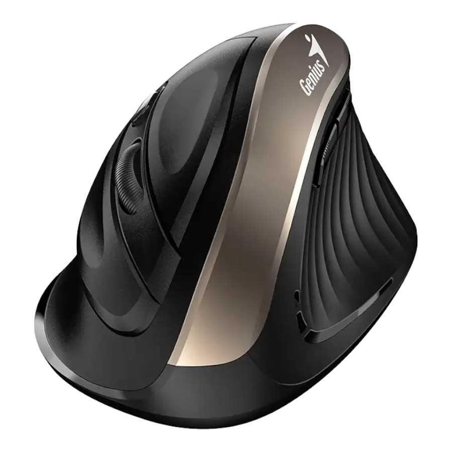 MOUSE GENIUS INALAMBRICO VERTICAL ERGO 8250S CH.GOLD