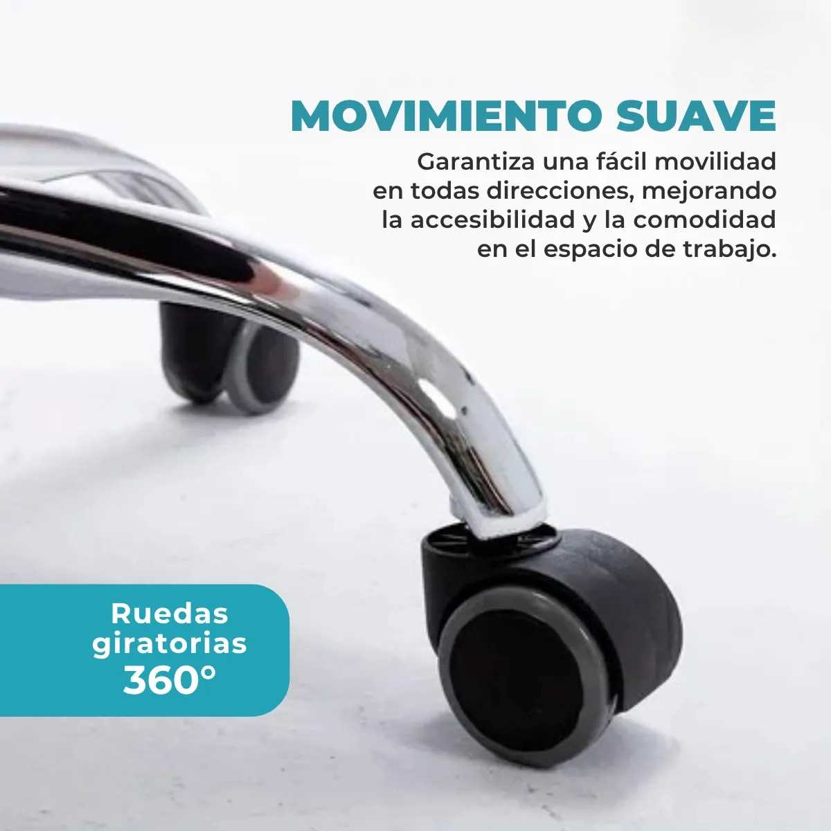 SILLA OFICINA GLOBAL TF102 REJILLA BLANCO