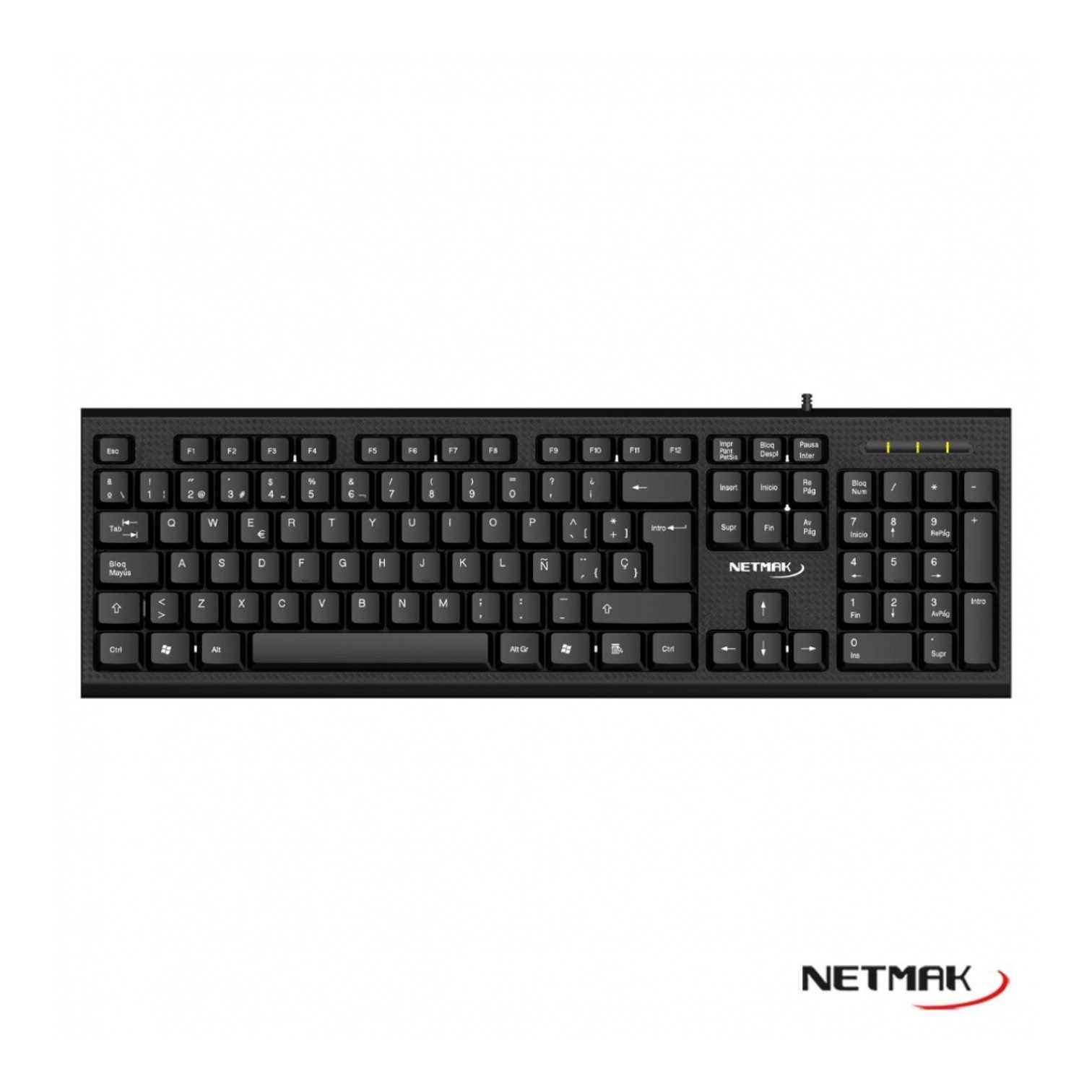 TECLADO NETMAK USB NM-KB592U