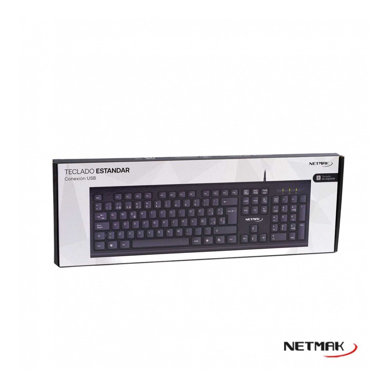 TECLADO NETMAK USB NM-KB592U