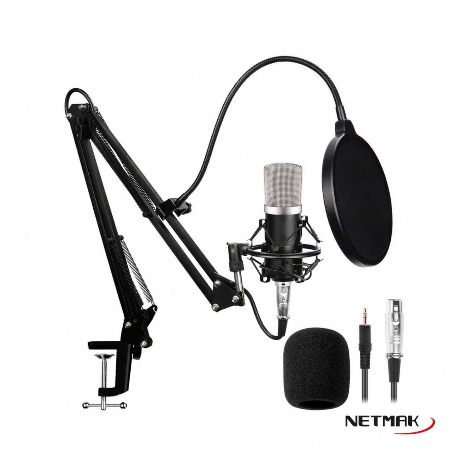 MICROFONO NETMAK NM-MS790 C/SOPORTE