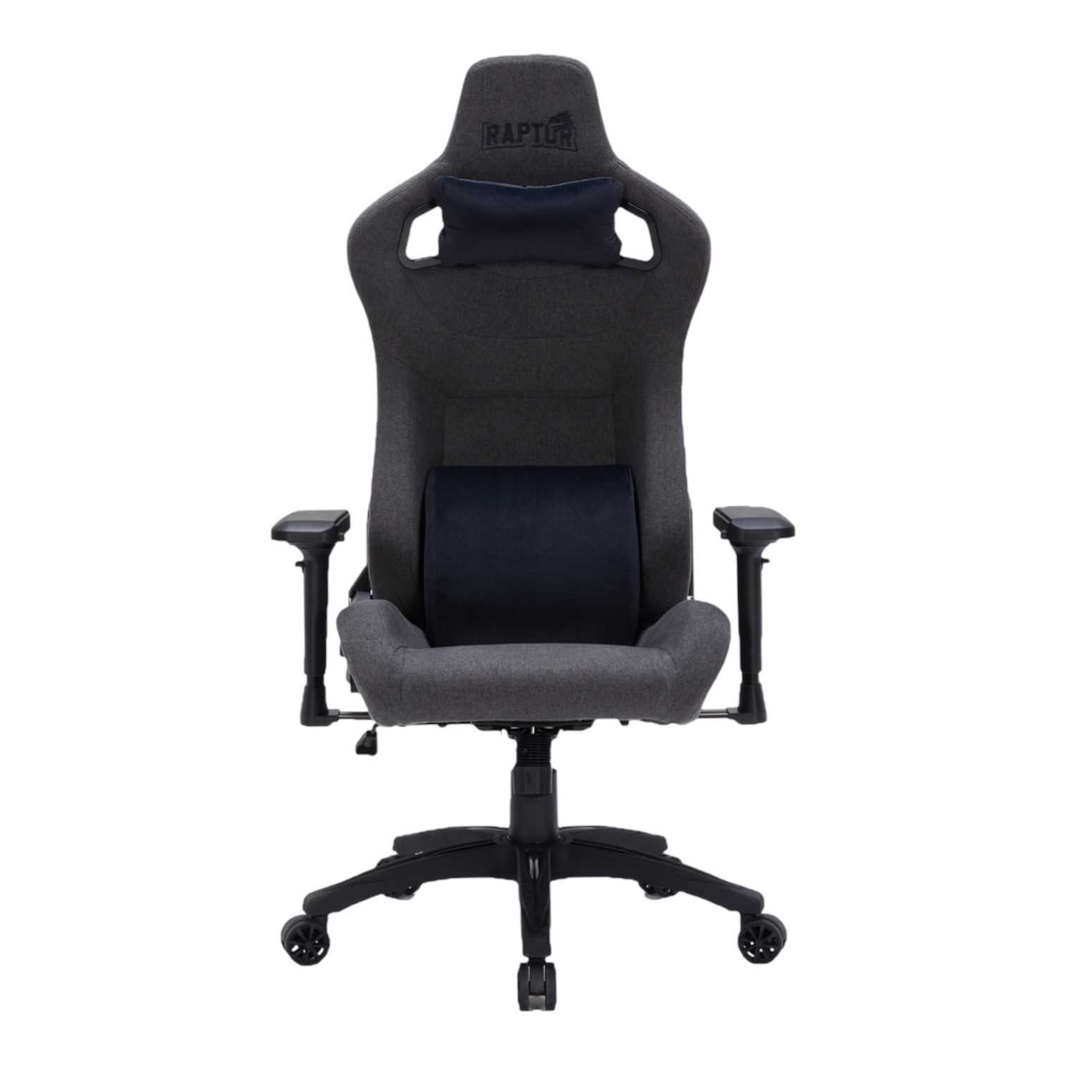 SILLA GAMER RAPTOR THRONE R20 TELA NEGRA