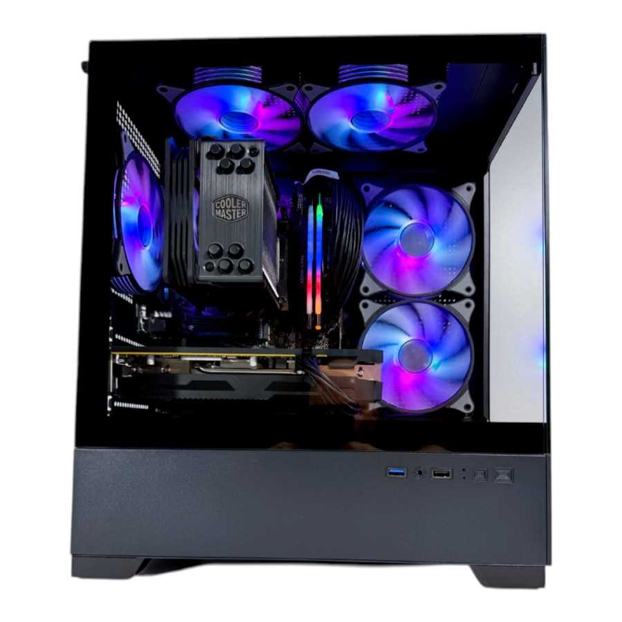 GABINETE SENTEY H30 6130-ARG 5 FAN BLACK