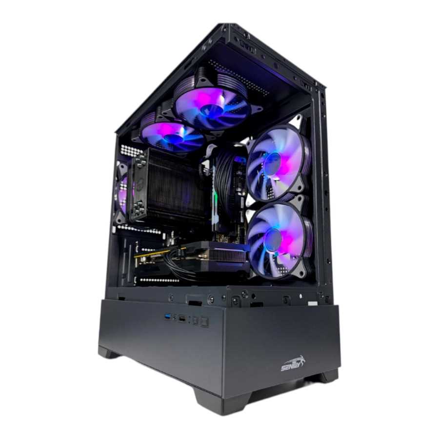 GABINETE SENTEY H30 6130-ARG 5 FAN BLACK