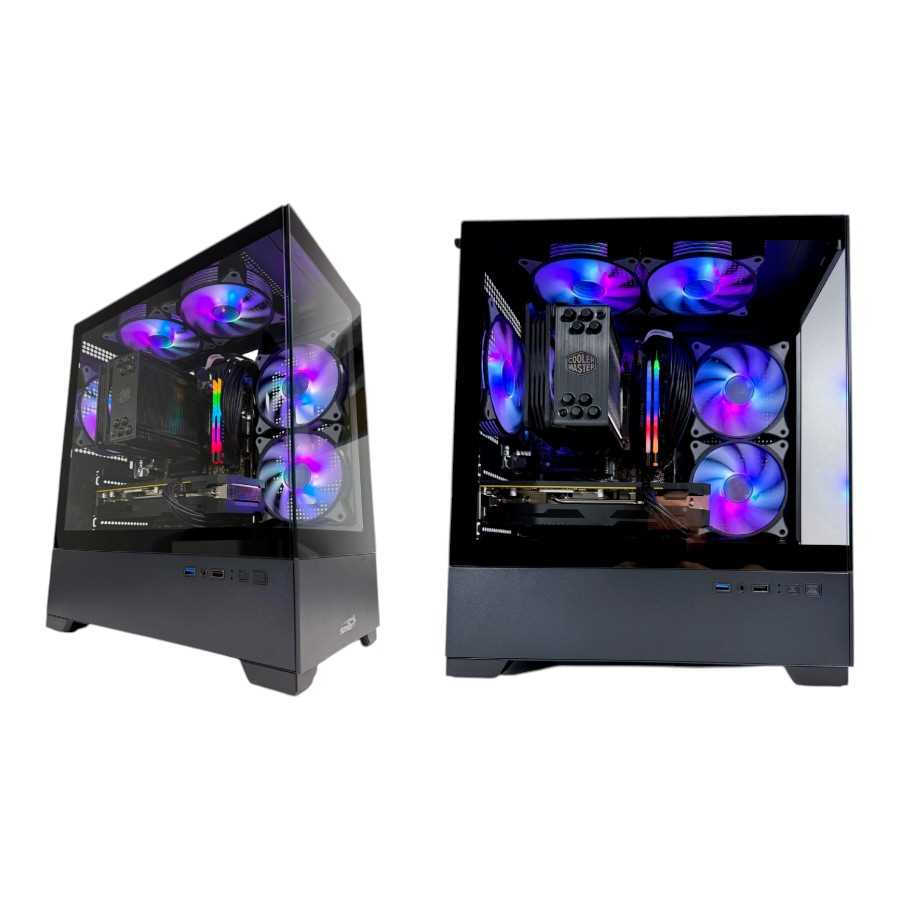GABINETE SENTEY H30 6130-ARG 5 FAN BLACK
