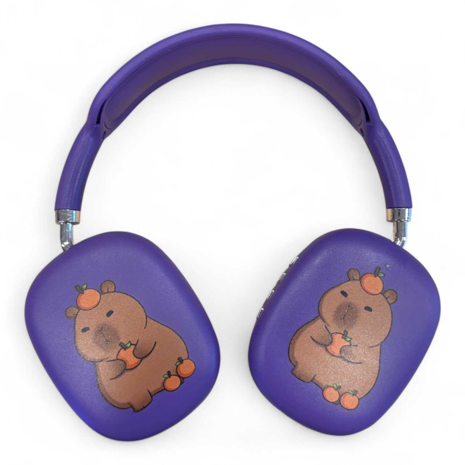 AURICULAR BLUETHOOT VINCHA P9 CAPIBARA VIOLETA