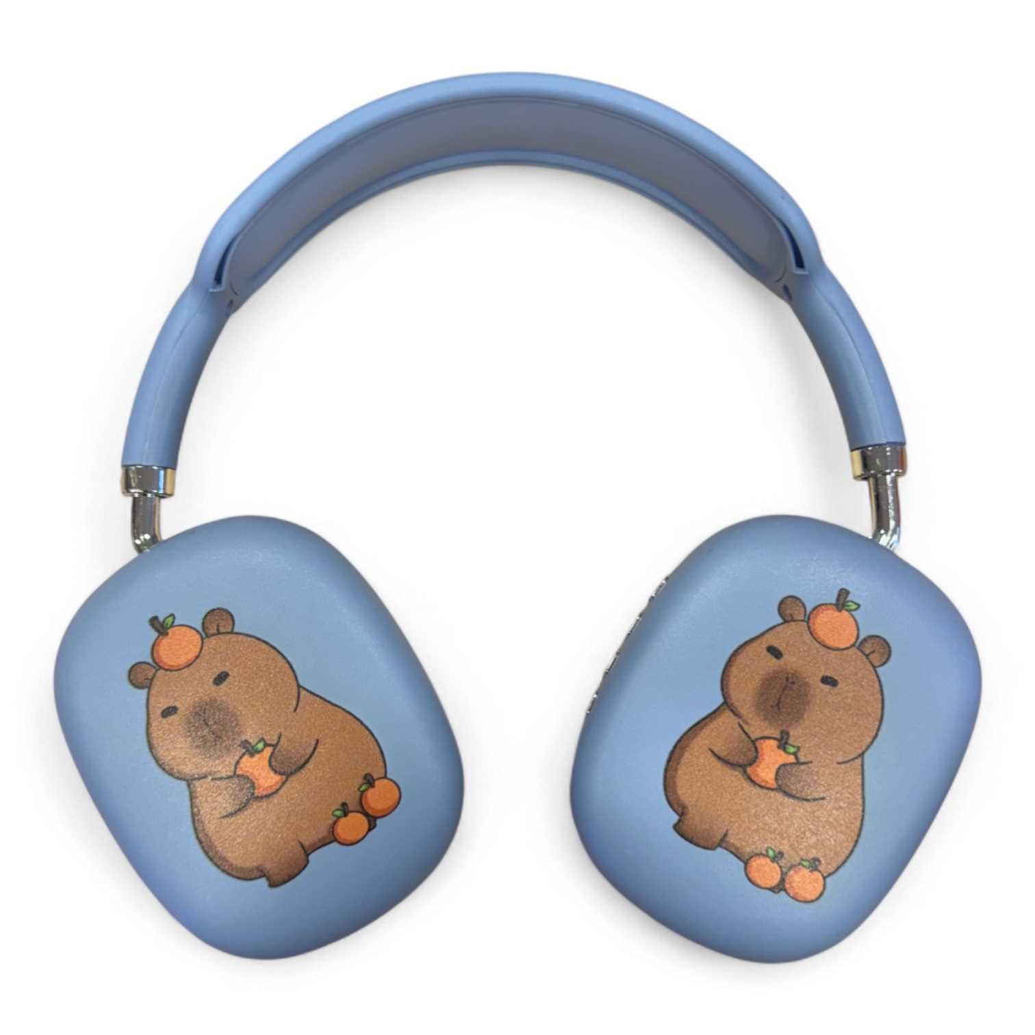 AURICULAR BLUETHOOT VINCHA P9 CAPIBARA CELESTE