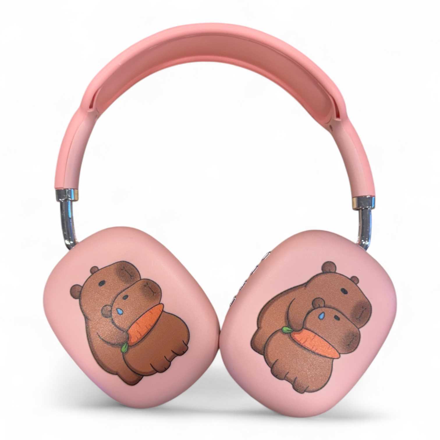 AURICULAR BLUETHOOT VINCHA P9 CAPIBARA ROSA