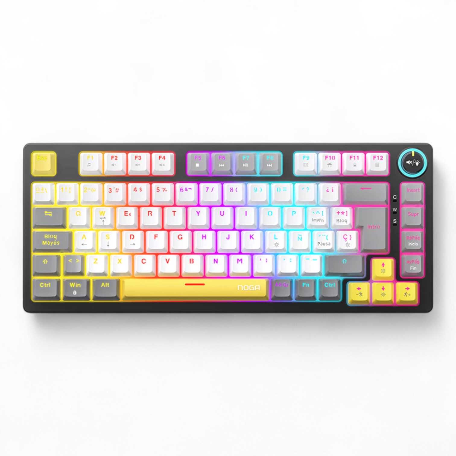 TECLADO NOGANET MECANICO 80% PREMIUN NKB-68