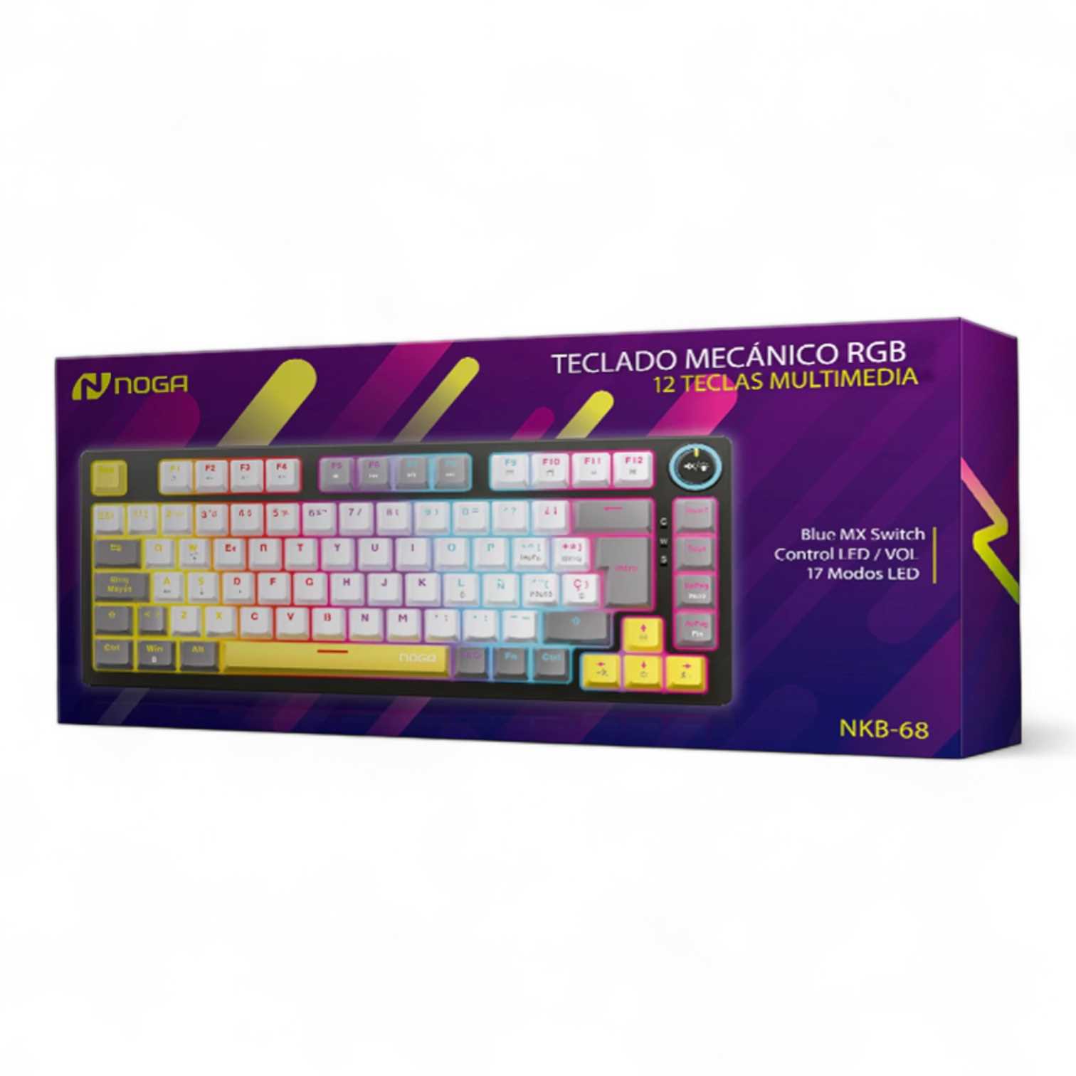 TECLADO NOGANET MECANICO 80% PREMIUN NKB-68