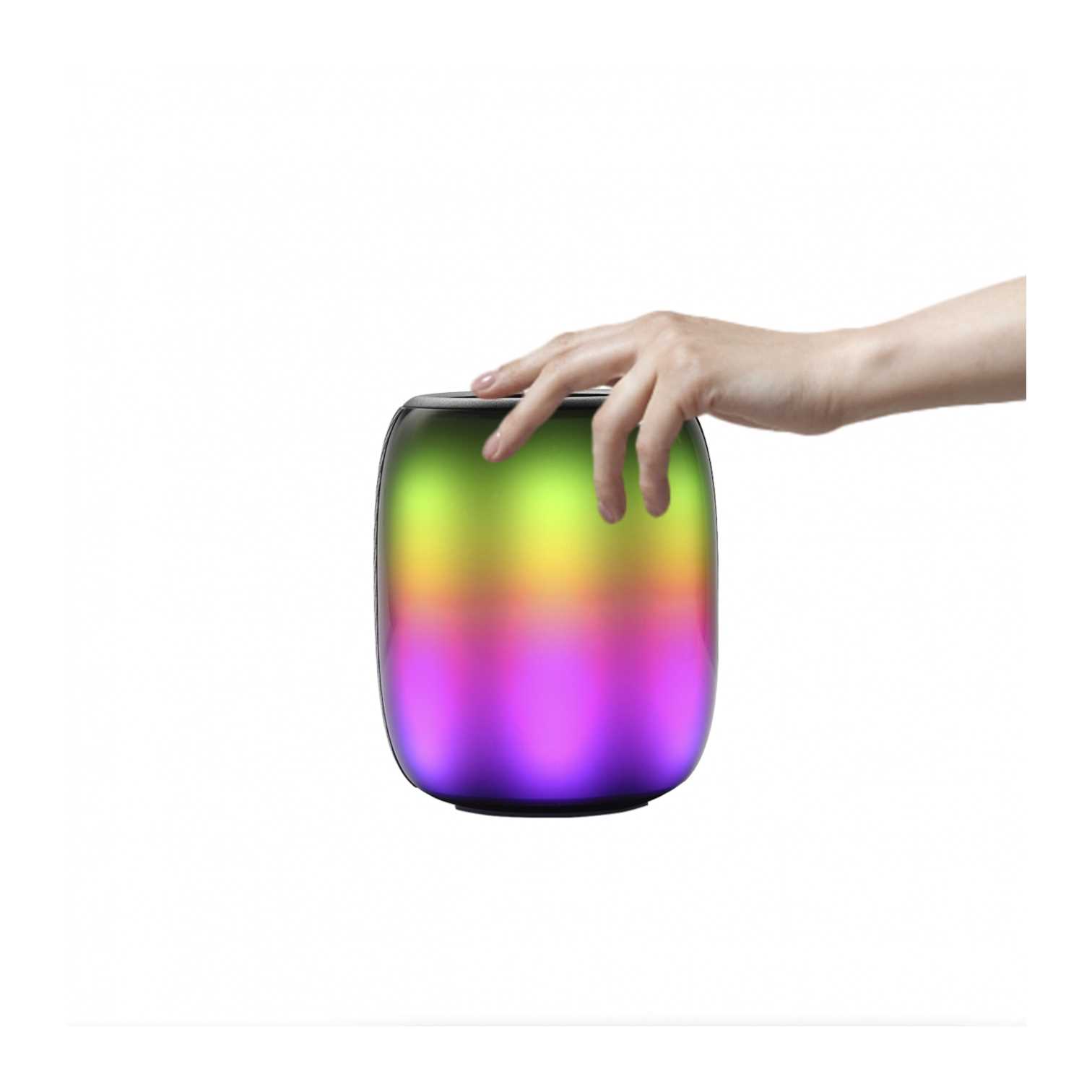 PARLANTE NETMAK BLUETOOTH 5W BRAVO C/LUZ