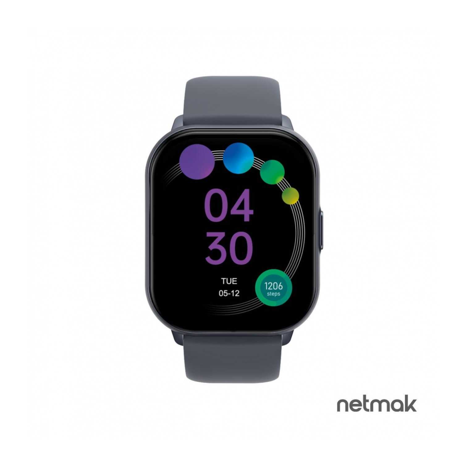 RELOJ SMARTWATCH NETMAK NM-SPRINT GRIS