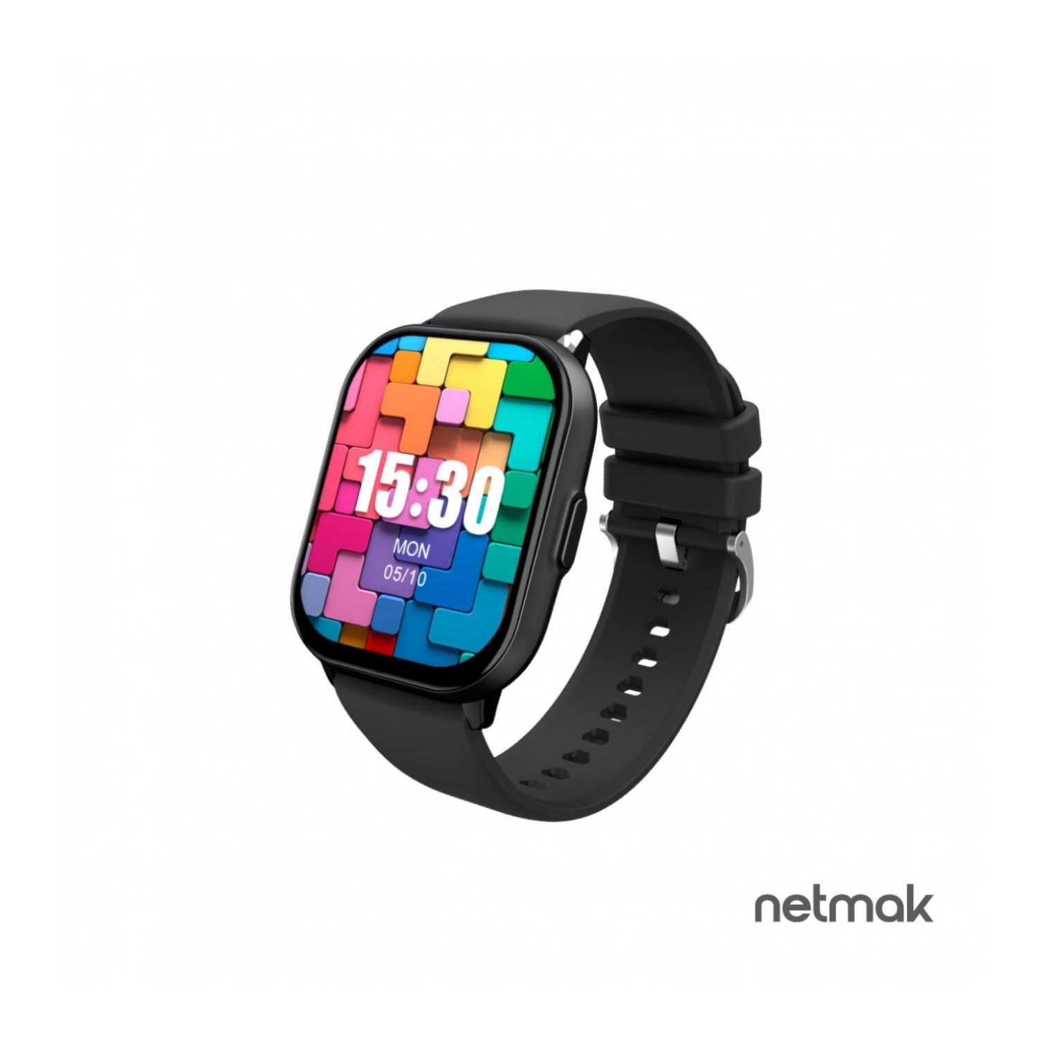 RELOJ SMARTWATCH NETMAK NM-SPRINT NEGRO