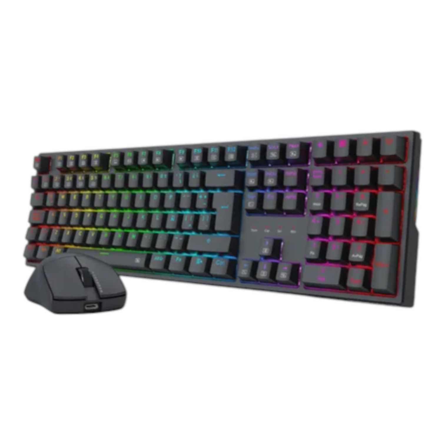COMBO REDRAGON S146 2 EN 1(TECLADO K668 SP Y MOUSE M724)