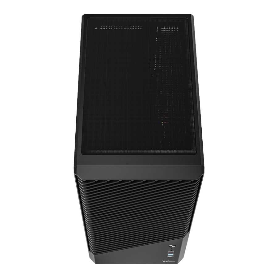 GABINETE FORMULA V MANA GEOMETRY BLACK (MID TOWER)
