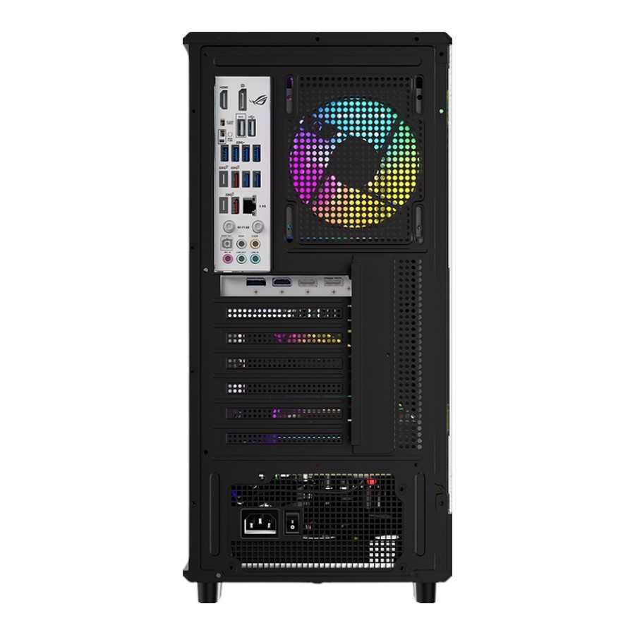 GABINETE FORMULA V MANA GEOMETRY BLACK (MID TOWER)
