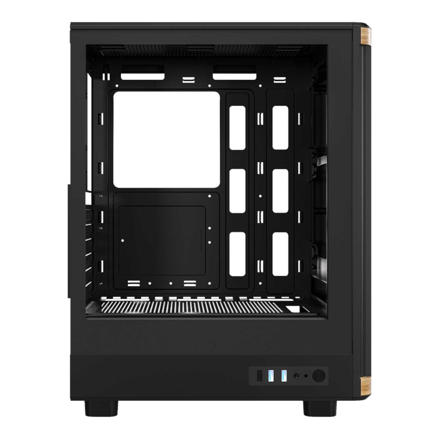 GABINETE FORMULA V TIMBERLINE T1 BLACK 4FAN ARGB (MID TOWER)