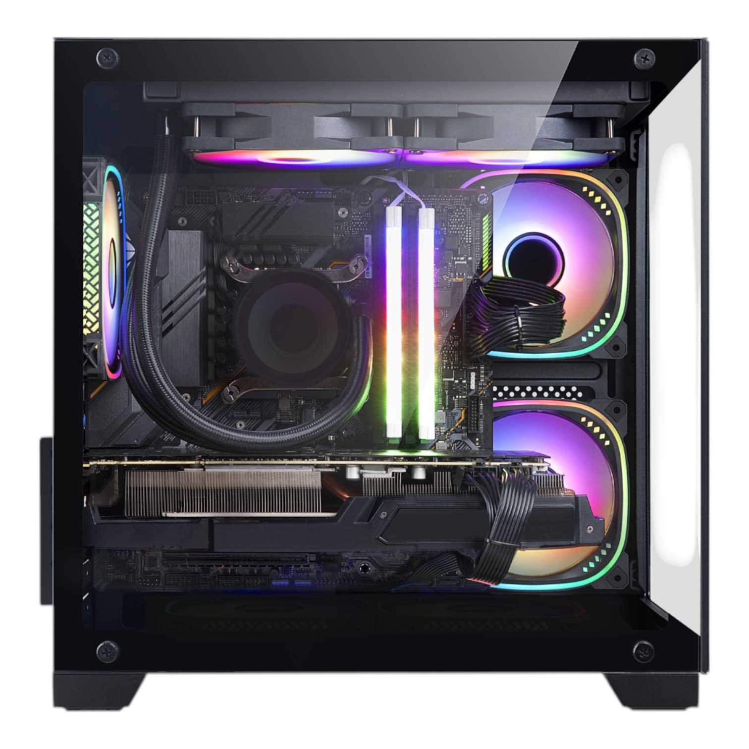 GABINETE SENTEY A10 GS-8000 RGB 5 FAN RGB OUTLET SIN GARANTIA