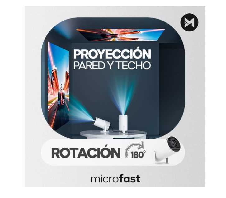 PROYECTOR DINAX ANDROID 1G/8G FHD WIFI/BLUETHOOT