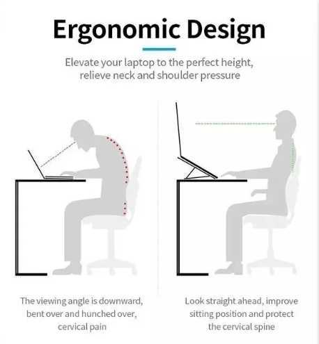 SOPORTE NOTEBOOK PLEGABLE FULL ALUMINIO HO-1025